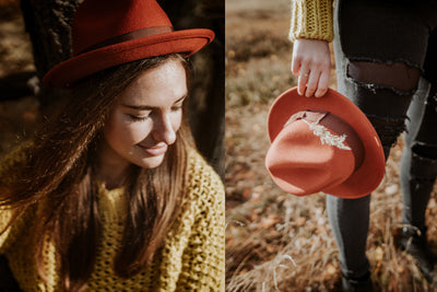 Herbst mit Hut tut gut