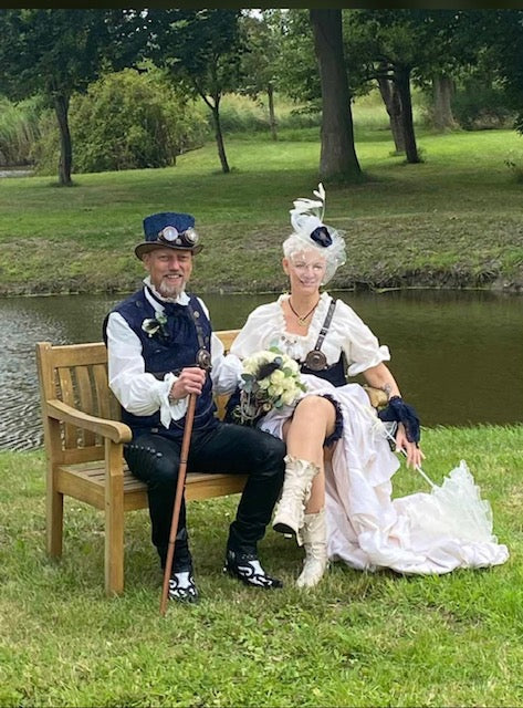 Herausragende Hochzeit im besonderen Look