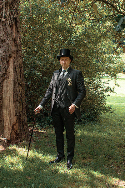 Hochzeit mit 100 Jahre altem Chapeau Claque